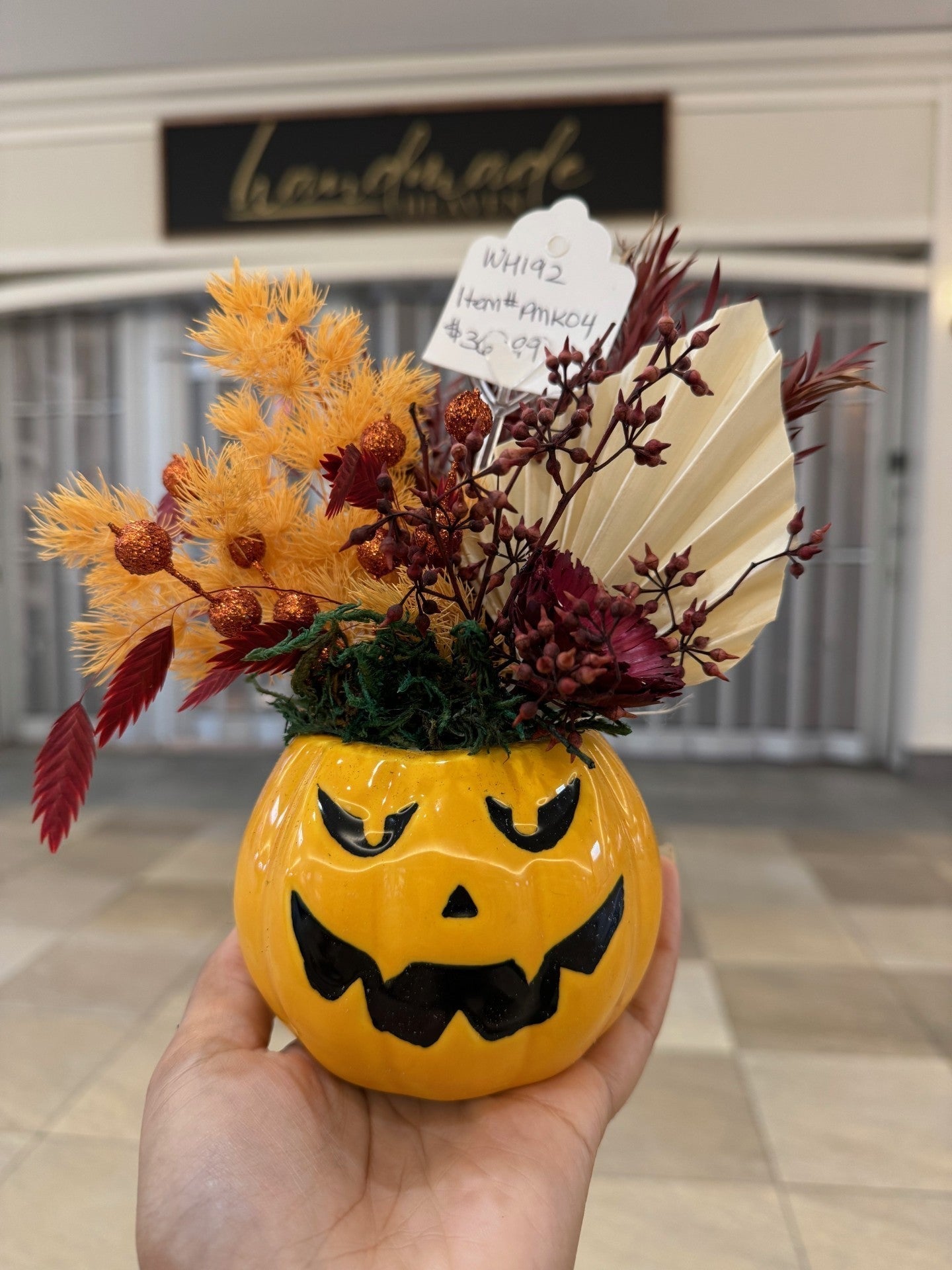 Halloween Pumpkin Centerpieces